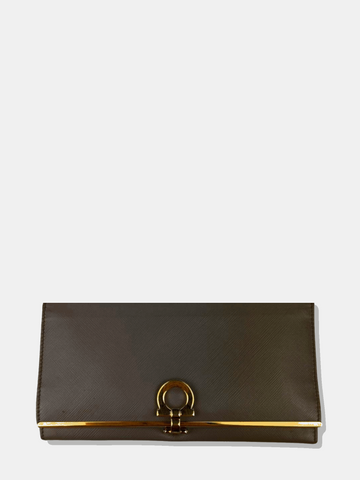 Salvatore Ferragamo Woven Leather Bi-Fold Wallet - Ziniosa